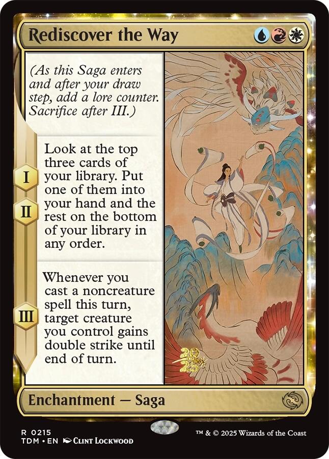 Rediscover the Way [Tarkir: Dragonstorm Prerelease Promos] | Odin's Place