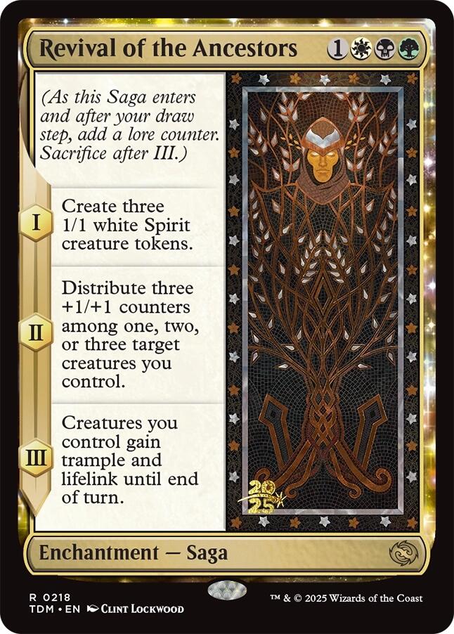 Revival of the Ancestors [Tarkir: Dragonstorm Prerelease Promos] | Odin's Place