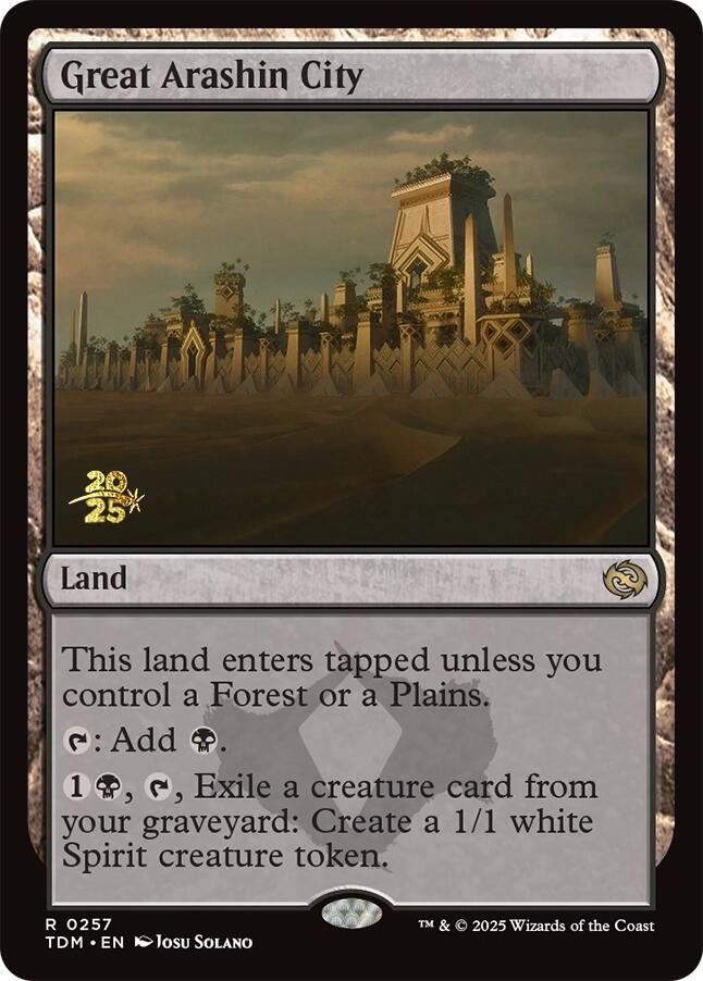 Great Arashin City [Tarkir: Dragonstorm Prerelease Promos] | Odin's Place