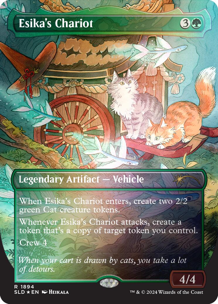 Esika's Chariot (Rainbow Foil) [Secret Lair Drop Series] | Odin's Place