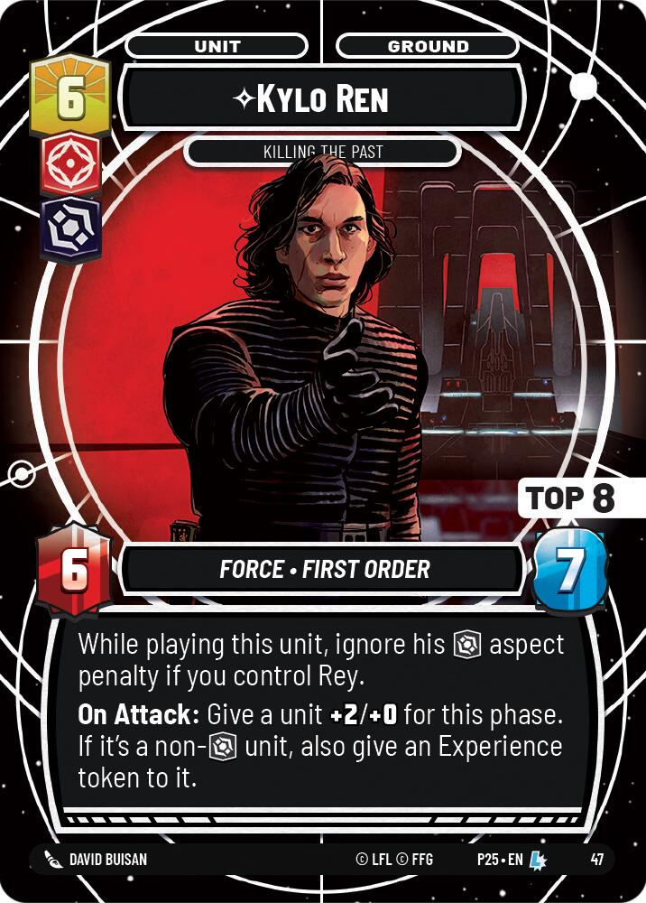 Kylo Ren - Killing the Past (47) (Top 8) (47) [Store Showdown Promos] | Odin's Place