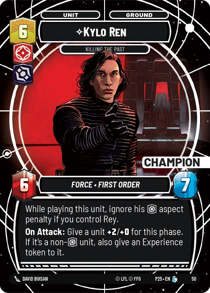 Kylo Ren - Killing the Past (50) (Champion) (50) [Store Showdown Promos] | Odin's Place