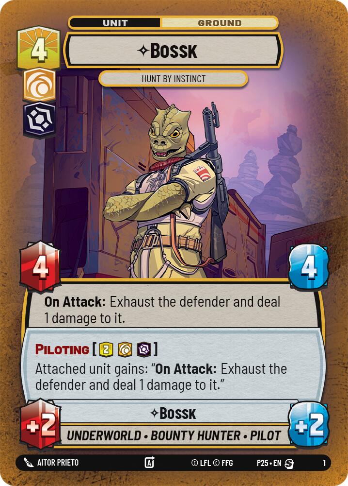 Bossk - Hunt By Instinct (1) (1) [Store Showdown Promos] | Odin's Place