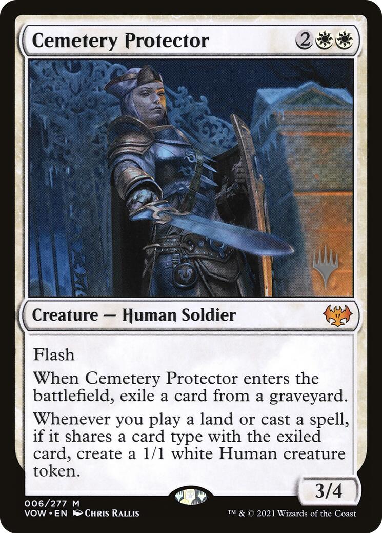 Cemetery Protector [Aetherdrift Promos] | Odin's Place