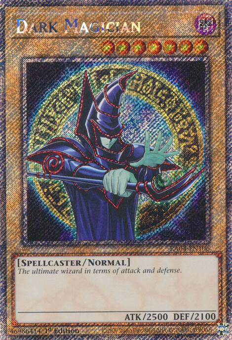 Dark Magician (9th Art) [RA04-EN106] Platinum Secret Rare | Odin's Place