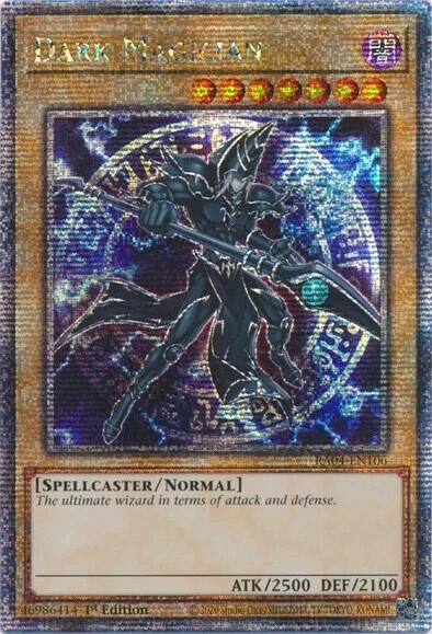 Dark Magician (7th Art) [RA04-EN106] Quarter Century Secret Rare | Odin's Place