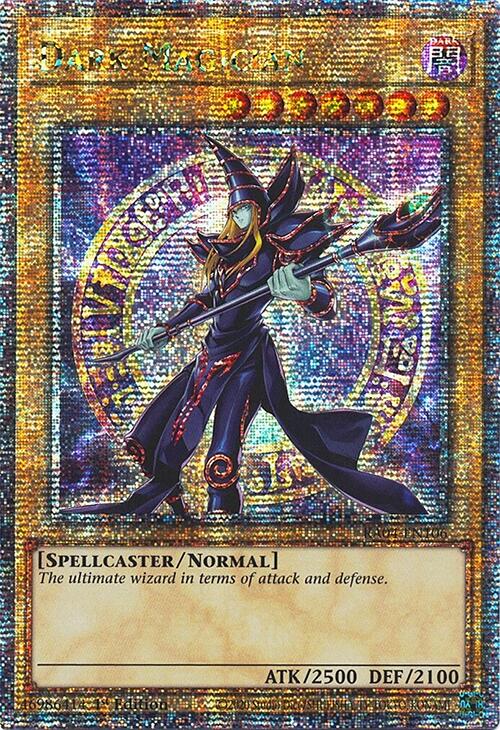 Dark Magician (8th Art) [RA04-EN106] Quarter Century Secret Rare | Odin's Place