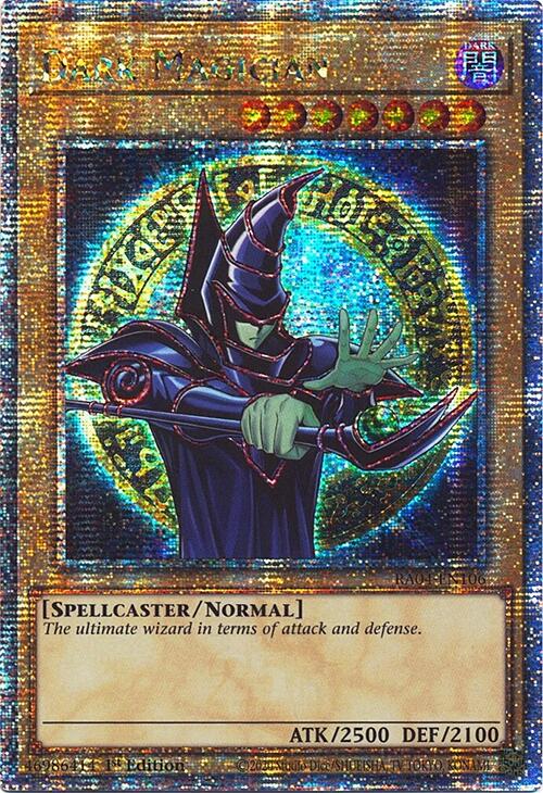 Dark Magician (9th Art) [RA04-EN106] Quarter Century Secret Rare | Odin's Place