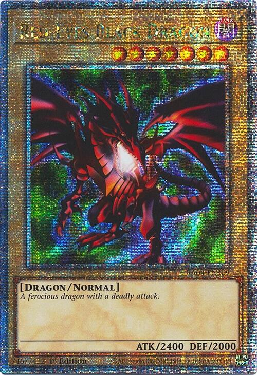 Red-Eyes Black Dragon (4th Art) [RA04-EN109] Quarter Century Secret Rare | Odin's Place