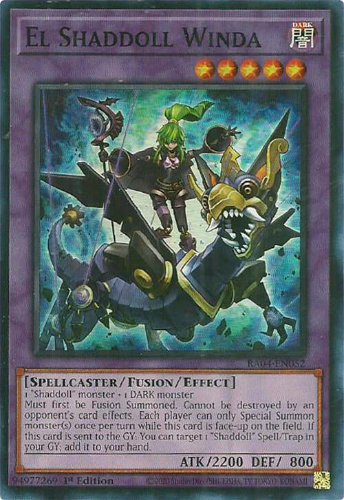 El Shaddoll Winda [RA04-EN052] Super Rare | Odin's Place