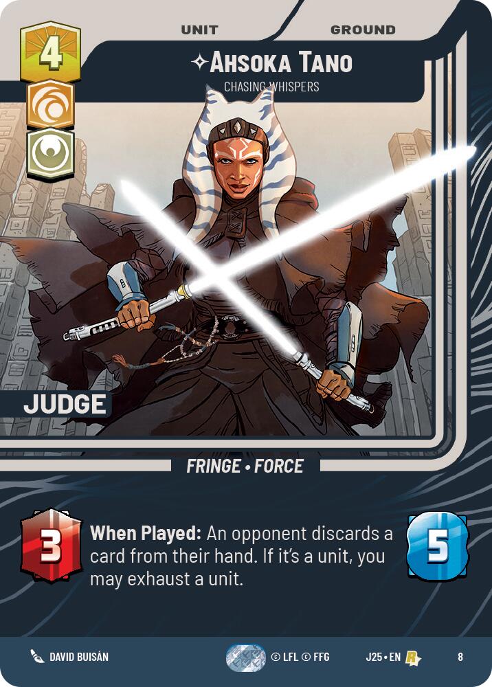 Ahsoka Tano - Chasing Whispers (8) (8) [Judge Promos] | Odin's Place