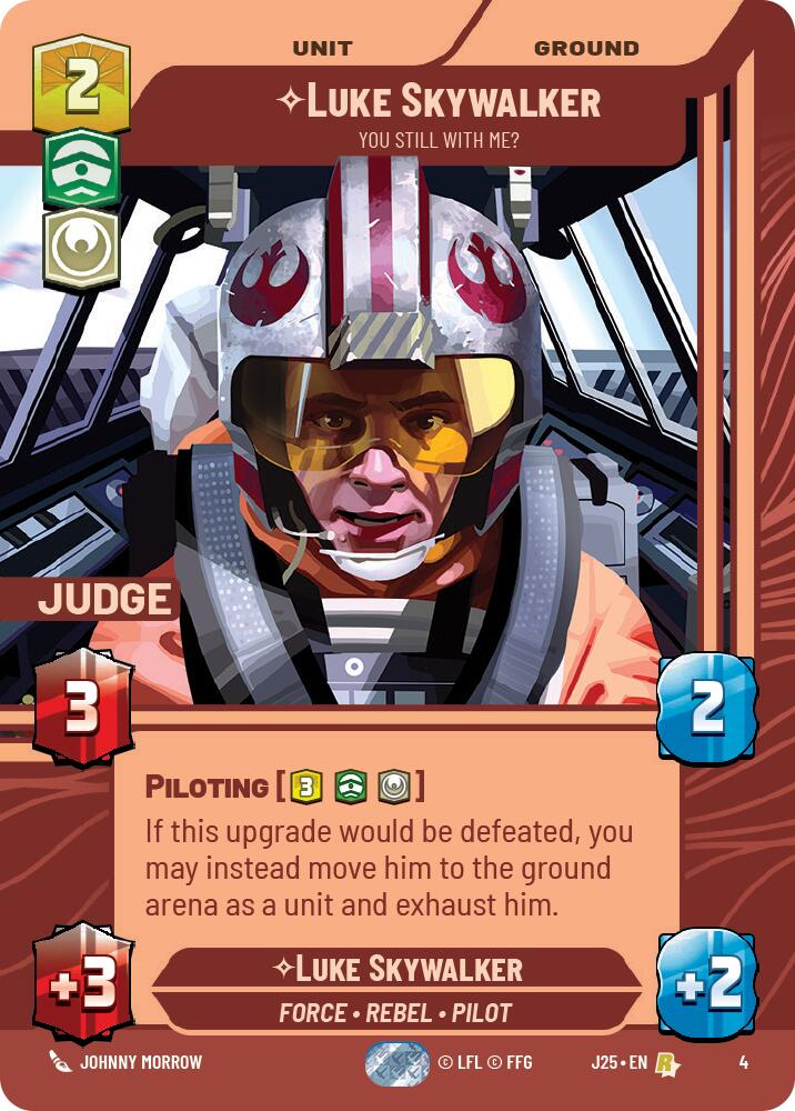 Luke Skywalker - You Still With Me? (4) (4) [Judge Promos] | Odin's Place