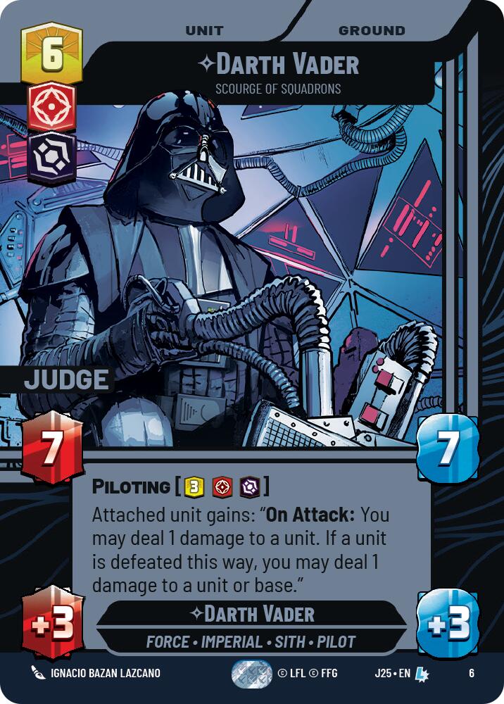 Darth Vader - Scourge of Squadrons (6) (6) [Judge Promos] | Odin's Place