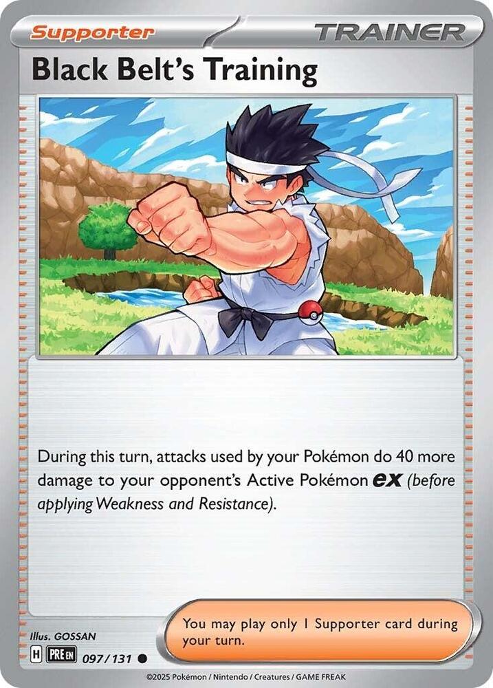 Black Belt's Training (097/131) [Scarlet & Violet: Prismatic Evolutions] | Odin's Place