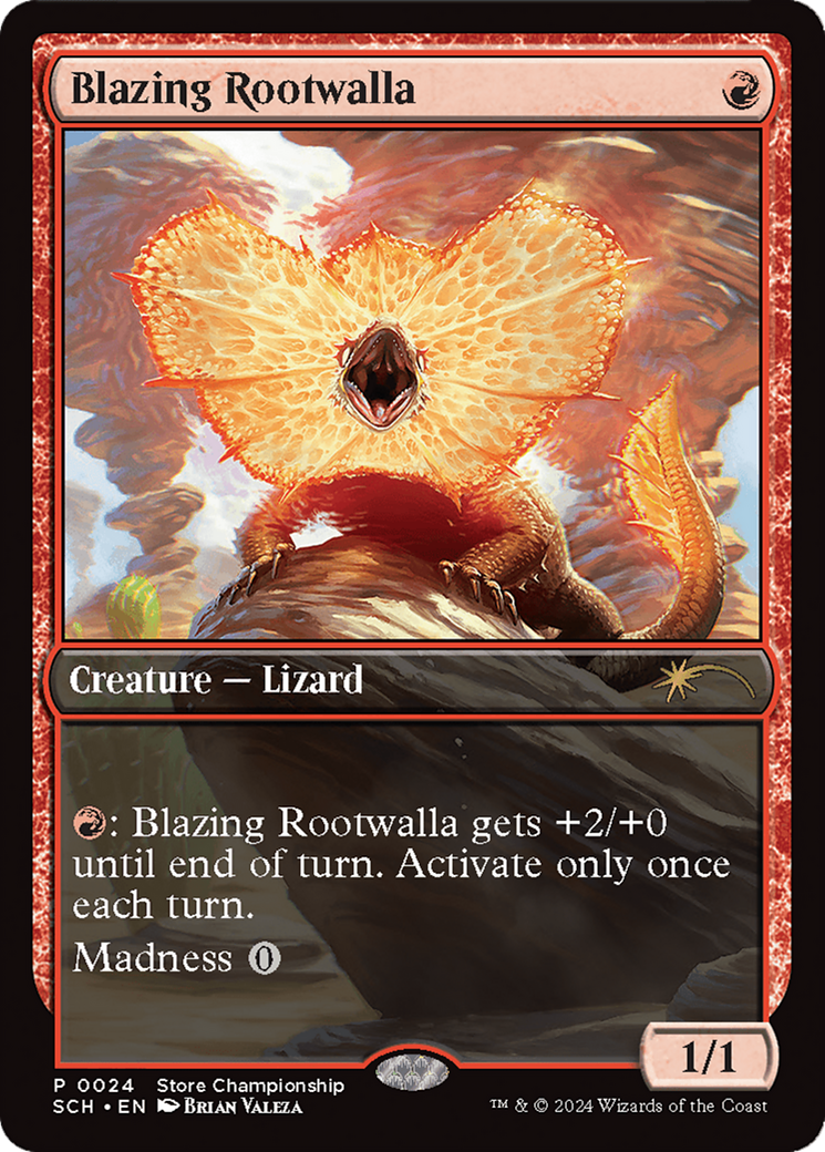 Blazing Rootwalla [World Championship 2024] | Odin's Place