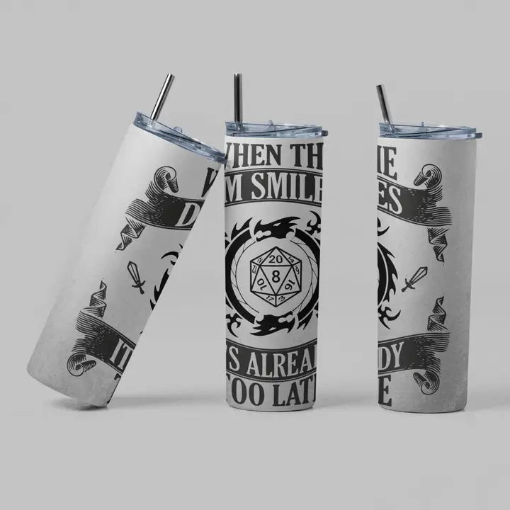 The Geek Boutique: When the Dm Smiles D&D Dungeon Master Inspired Tumbler | Odin's Place