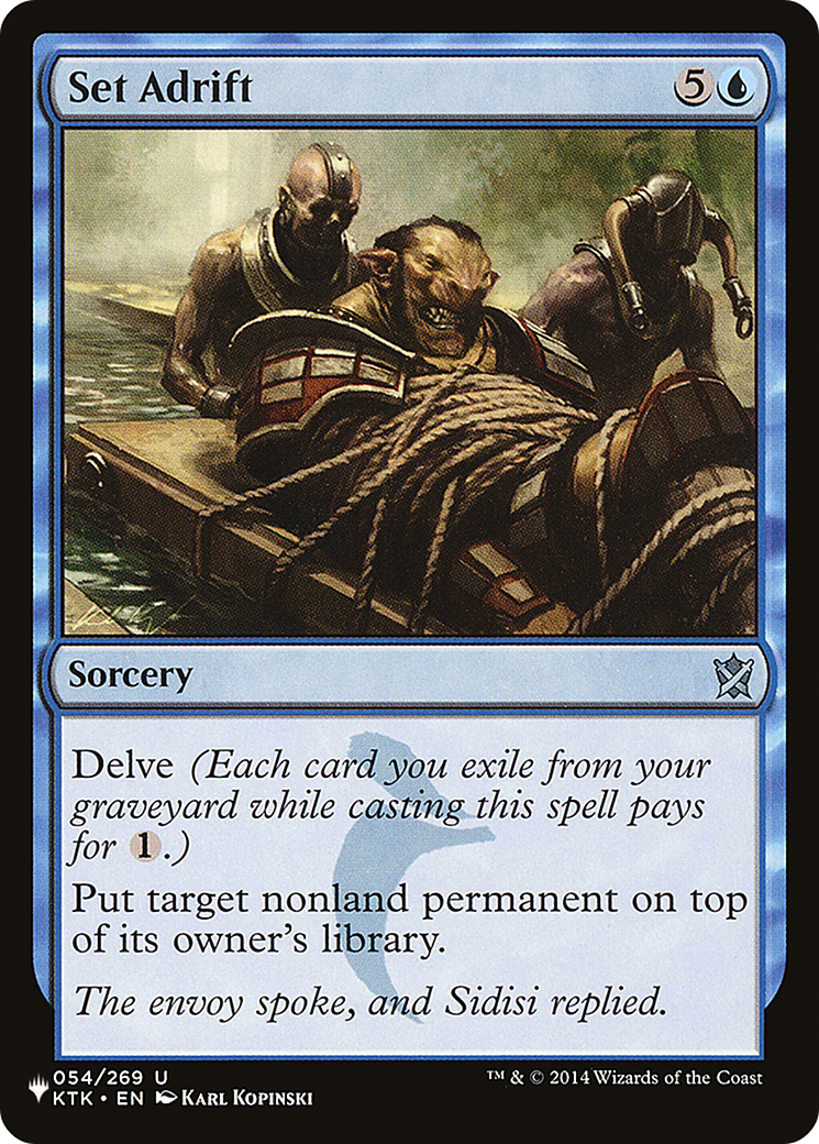 Set Adrift [The List] | Odin's Place