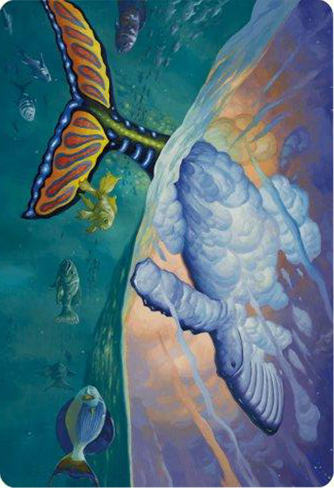 Dreamtide Whale Art Card [Modern Horizons 3 Art Series] | Odin's Place