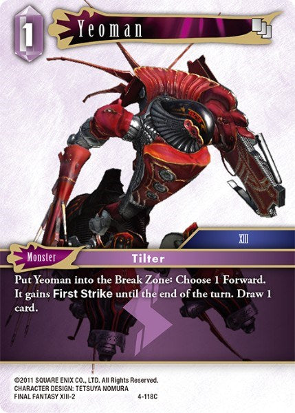 Yeoman [Opus IV] | Odin's Place