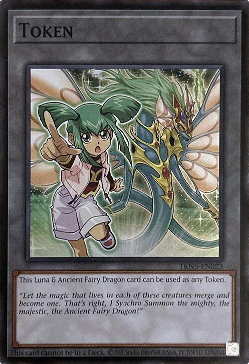 Token (Luna & Ancient Fairy Dragon) [TKN5-EN023] Super Rare | Odin's Place