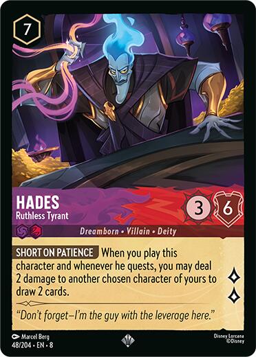 Hades - Ruthless Tyrant (48/204) [Reign of Jafar] | Odin's Place