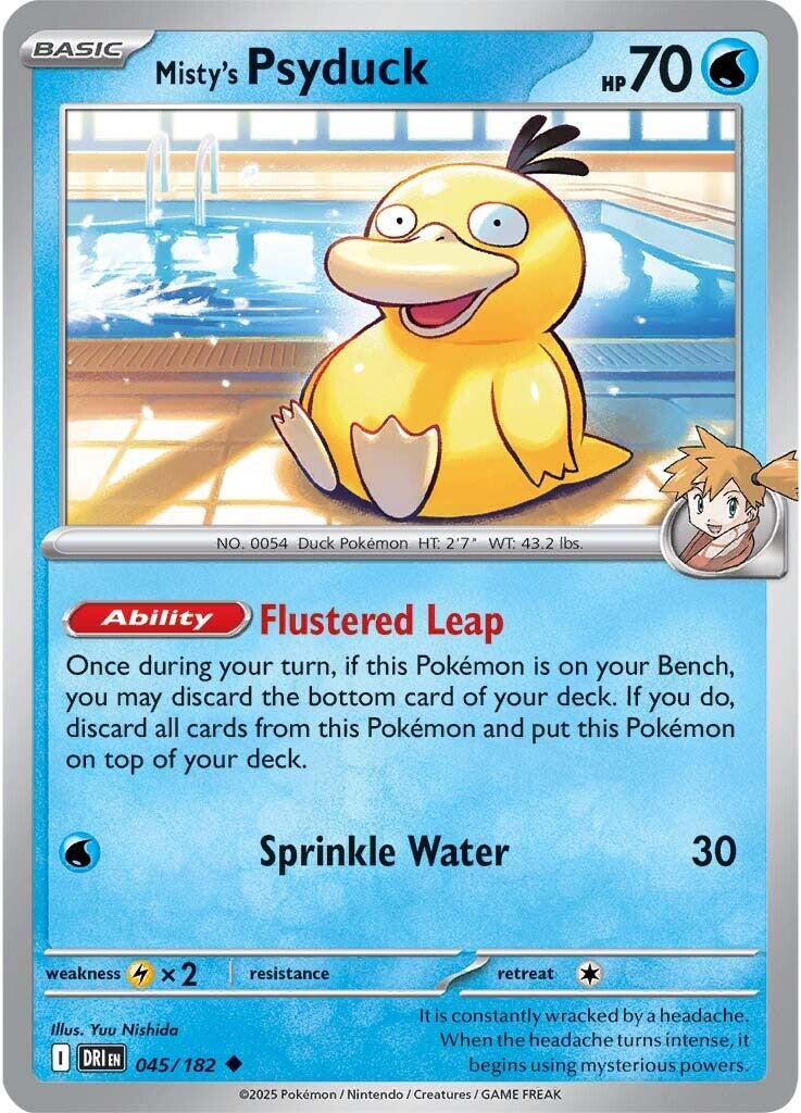 Misty's Psyduck (045/182) [Scarlet & Violet: Destined Rivals] | Odin's Place