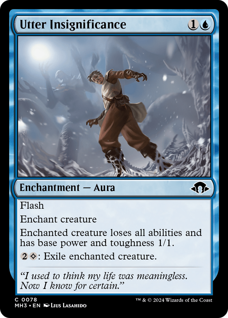 Utter Insignificance [Modern Horizons 3] | Odin's Place