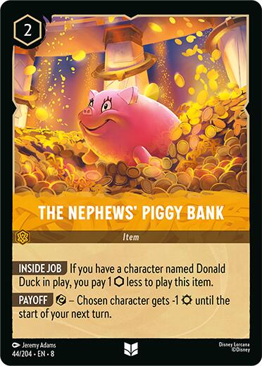 The Nephews' Piggy Bank (44/204) [Reign of Jafar] | Odin's Place