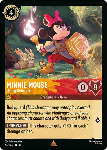 Minnie Mouse - Daring Defender (6/204) [Reign of Jafar] | Odin's Place