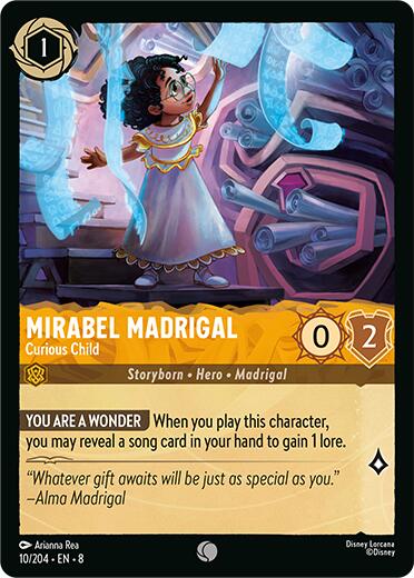 Mirabel Madrigal - Curious Child (10/204) [Reign of Jafar] | Odin's Place