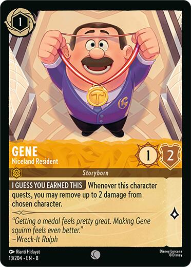 Gene - Niceland Resident (13/204) [Reign of Jafar] | Odin's Place