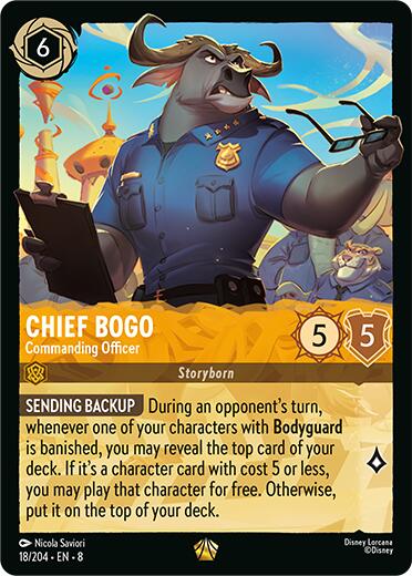 Chief Bogo- Commanding Officer (18/204) [Reign of Jafar] | Odin's Place