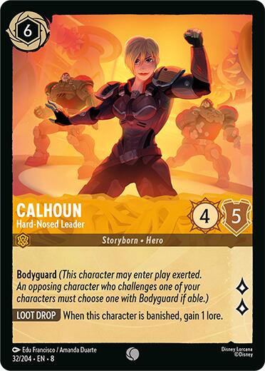 Calhoun - Hard-Nosed Leader (32/204) [Reign of Jafar] | Odin's Place