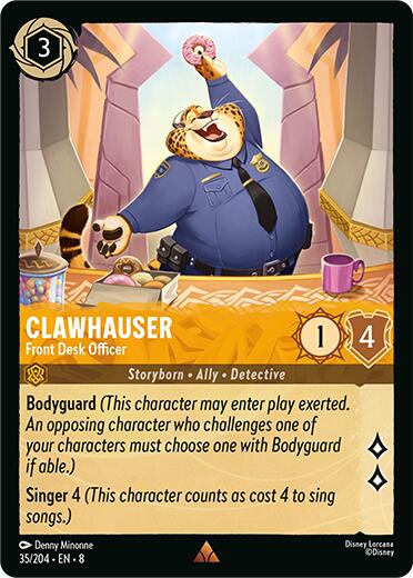 Clawhauser - Front Desk Officer (35/204) [Reign of Jafar] | Odin's Place