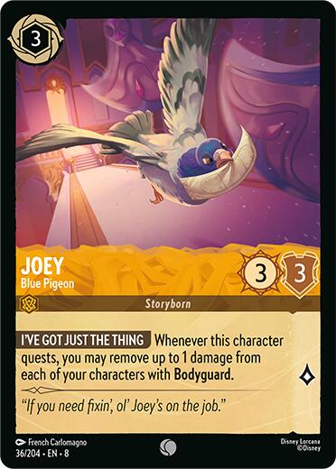 Joey - Blue Pigeon (36/204) [Reign of Jafar] | Odin's Place