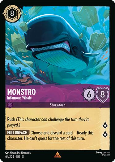 Monstro - Infamous Whale (64/204) [Reign of Jafar] | Odin's Place