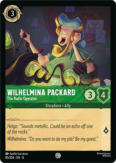 Wilhelmina Packard - The Radio Operator (85/204) [Reign of Jafar] | Odin's Place