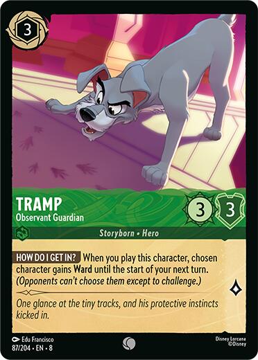Tramp -Observant Guardian (87/204) [Reign of Jafar] | Odin's Place