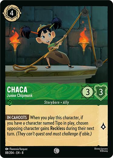 Chaca - Junior Chipmunk (88/204) [Reign of Jafar] | Odin's Place