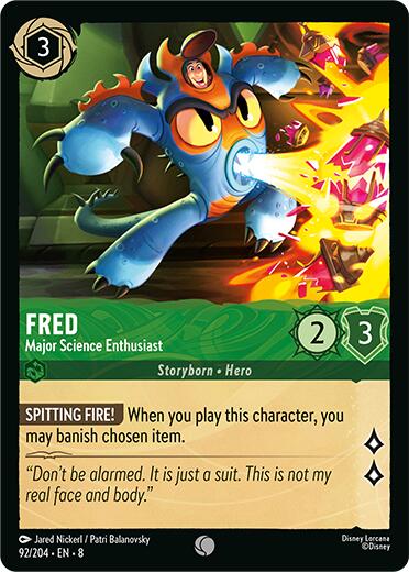 Fred - Major Science Enthusiast (92/204) [Reign of Jafar] | Odin's Place
