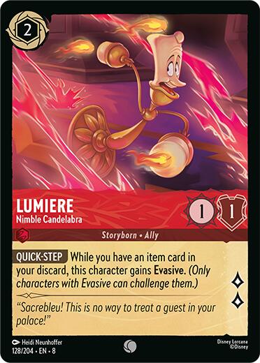 Lumiere - Nimble Candelabra (128/204) [Reign of Jafar] | Odin's Place