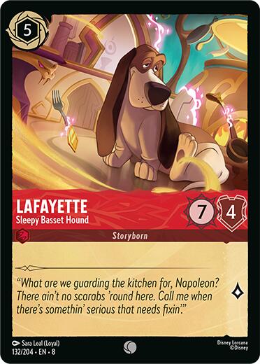 Lafayette - Sleepy Basset Hound (132/204) [Reign of Jafar] | Odin's Place