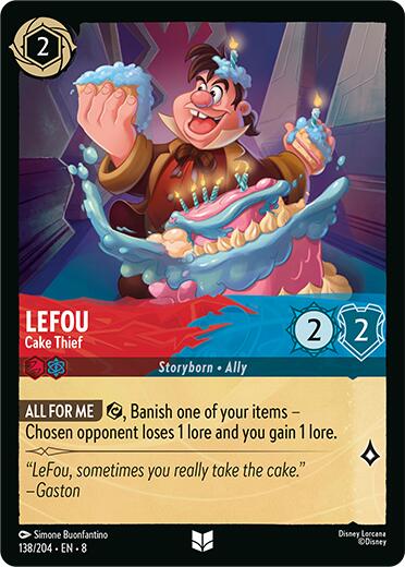 LeFou - Cake Thief (138/204) [Reign of Jafar] | Odin's Place