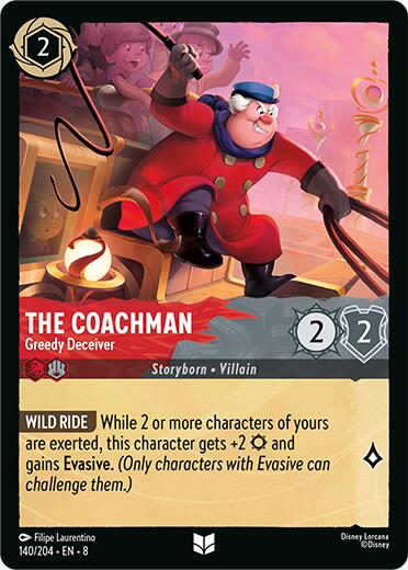 The Coachman - Greedy Deceiver (140/204) [Reign of Jafar] | Odin's Place