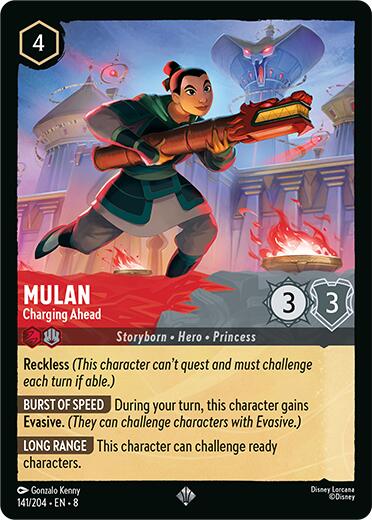 Mulan - Charging Ahead (141/204) [Reign of Jafar] | Odin's Place