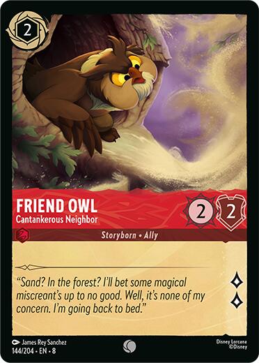 Friend Owl - Cantankerous Neighbor (144/204) [Reign of Jafar] | Odin's Place
