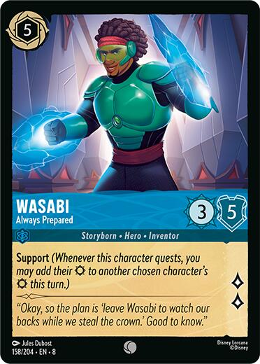 Wasabi - Always Prepared (158/204) [Reign of Jafar] | Odin's Place