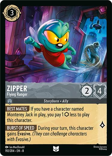 Zipper - Flying Ranger (192/204) [Reign of Jafar] | Odin's Place
