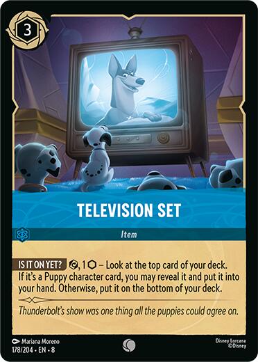 Television Set (178/204) [Reign of Jafar] | Odin's Place