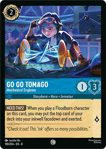 Go Go Tomago - Mechanical Engineer (159/204) [Reign of Jafar] | Odin's Place